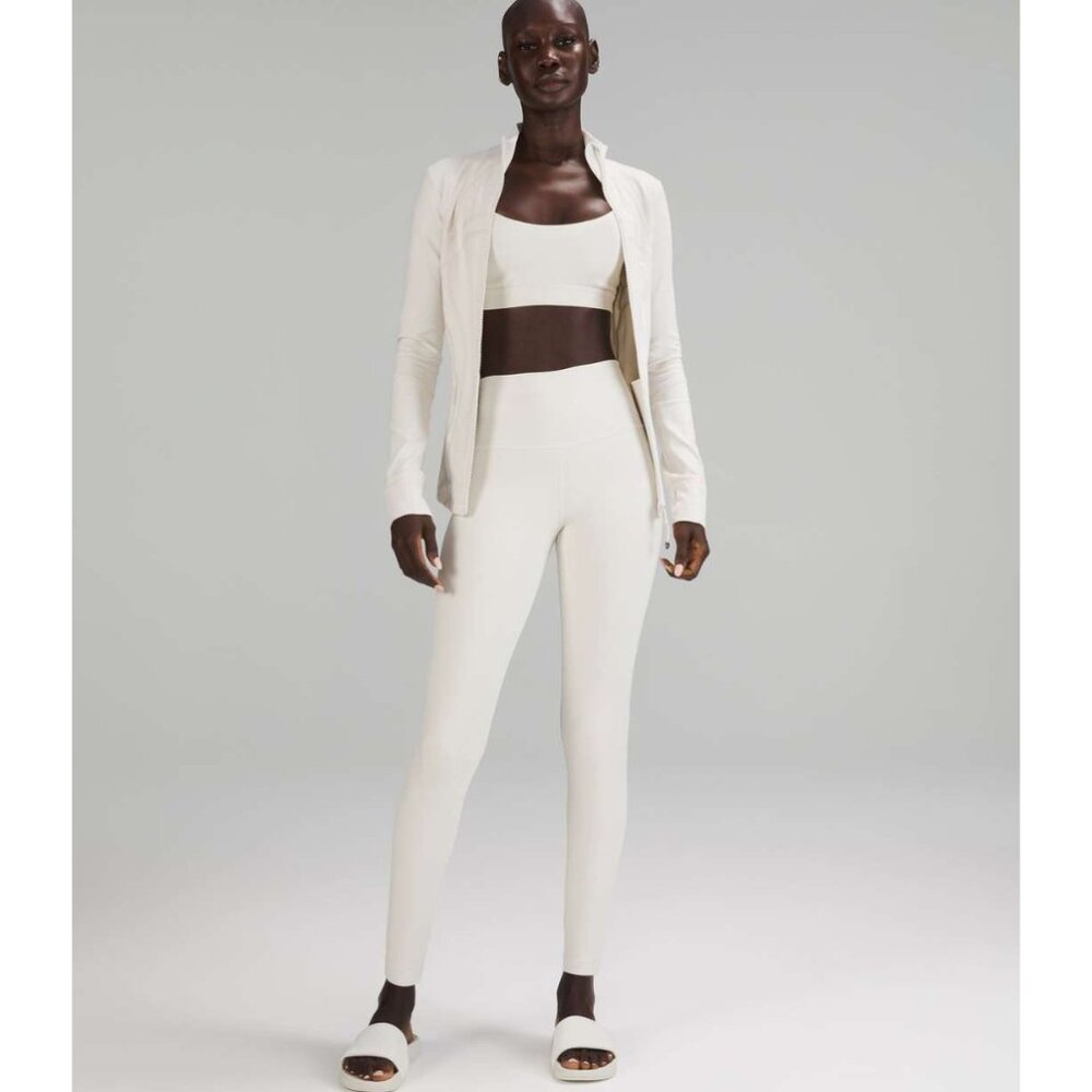 Lululemon Woman's Align High-Rise Pant Leggings 28" Inseam Bone Color Sz 6